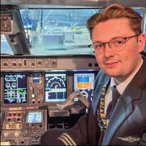 Elijah Burgess - ERJ First Officer and Flight Instructor